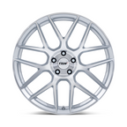 TSW LASARTHE 20x10.5 Wheel with 5x114.3 Bolt Pattern and Gloss Silver Machined Finish