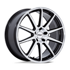 TSW TW004 Canard 19x9.5 Inch Gloss Black with Machined Face Alloy Wheel