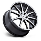 TSW TW004 Canard 19x9.5 Inch Gloss Black with Machined Face Alloy Wheel
