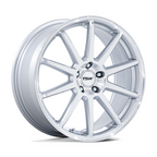 TSW Canard 19x8.5 Inch Alloy Wheel with Machined Face and Silver Finish (Part Number TW004 CANARD)