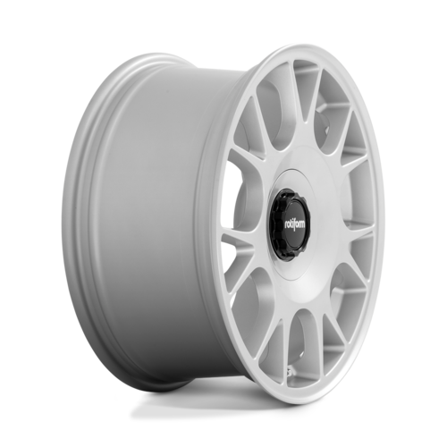 Rotiform R188 TUF-R 18x8.5 Satin Silver Alloy Wheel with 5x112/5x114.3 Bolt Pattern and 45mm Offset