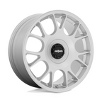 Rotiform R188 TUF-R Satin Silver 19x8.5 Wheel with 5x108/5x120 Bolt Pattern and 72.56mm Center Bore