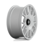 Rotiform R188 TUF-R 19x8.5 Satin Silver Wheel with 5x112/5x114.3 Bolt Pattern and 72.56mm Center Bore