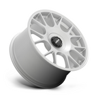 Rotiform R188 TUF-R 20x10.5 Satin Silver Wheel with 5x112/5x114.3 Bolt Pattern and 72.56mm Center Bore