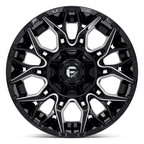 Fuel 1PC D769 TWITCH 20x10 Glossy Black Milled Wheels with 6x135/6x139.7 Bolt Pattern and -18mm Offset