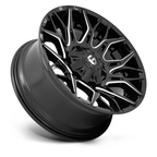 Fuel 1PC D769 Twitch 20x10 Glossy Black Milled Wheel with -18mm Offset and 5x139.7/5x150 Bolt Pattern