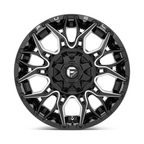 Fuel 1PC D769 Twitch 20x9 Glossy Black Milled Wheel with 8x170 Bolt Pattern