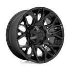 Fuel 1PC D772 TWITCH 20x10 Blackout Wheel with 8x170 Bolt Pattern and -18mm Offset