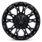 Fuel 1PC D772 Twitch 22x10 Blackout Wheel with -18mm Offset and 8x180 Bolt Pattern
