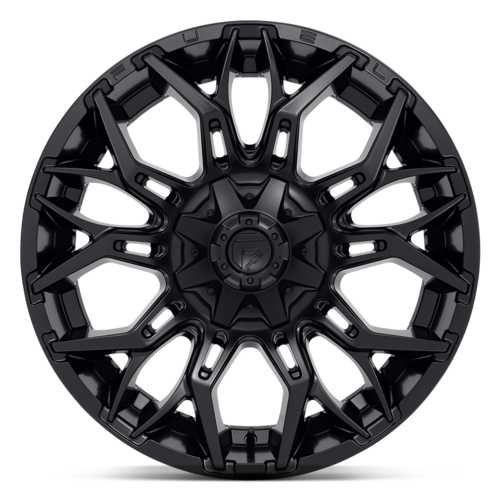 Fuel 1PC D772 Twitch 22x10 Blackout Wheel with -18mm Offset and 8x165.1 Bolt Pattern