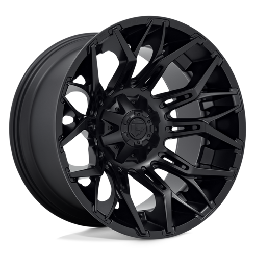 Fuel 1PC D772 Twitch 22x12 Blackout Off-Road Wheel with 5x114.3/5x127 Bolt Pattern and -44mm Offset