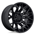 Fuel 1PC D772 Twitch 22x12 Blackout Off-Road Wheel with 5x114.3/5x127 Bolt Pattern and -44mm Offset