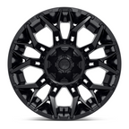 Fuel 1PC D772 Twitch 22x12 Blackout Off-Road Wheel with 5x114.3/5x127 Bolt Pattern and -44mm Offset