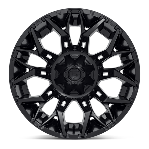 Fuel 1PC D772 Twitch 22x12 Blackout Off-Road Wheel with -44mm Offset for 5x139.7/5x150 Bolt Pattern
