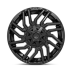 Fuel 1PC D775 TYPHOON 20x9 Matte Black Alloy Wheel with 8x180 Bolt Pattern and 124.20 Center Bore