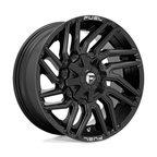 Fuel 1PC D776 TYPHOON 22x10 Gloss Black Alloy Wheel with -18mm Offset for 6x135/139.7 Bolt Pattern