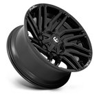 Fuel 1PC D776 TYPHOON 22-Inch Gloss Black Wheel with -18mm Offset and 8x180 Bolt Pattern