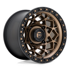 Fuel UTV D785 UNIT UTV 15x7 Bronze with Matte Black Ring Wheel