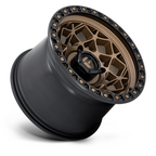 Fuel UTV D785 UNIT UTV 15x7 Bronze with Matte Black Ring Wheel