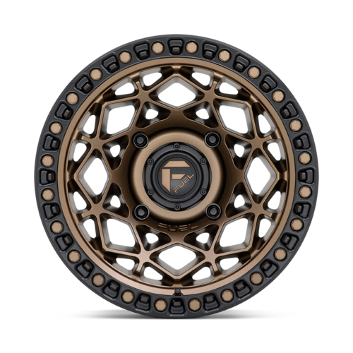 Fuel UTV D785 UNIT UTV 15x7 Bronze with Matte Black Ring Wheel