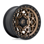 Fuel 1PC D785 Unit 17x9 Bronze with Matte Black Ring Wheel