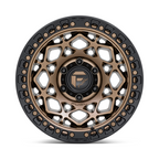 Fuel 1PC D785 Unit 17x9 Bronze with Matte Black Ring Wheel