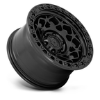Fuel 1PC Unit 17x9 Matte Black Wheel with 6x139.7 Bolt Pattern and 106.10mm Center Bore