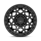 Fuel 1PC Unit 17x9 Matte Black Wheel with 6x139.7 Bolt Pattern and 106.10mm Center Bore