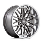 US Mag 1PC U139 Santa Cruz 20x8.5 Inch Alloy Wheel with Anthracite Finish and Diamond Cut Lip