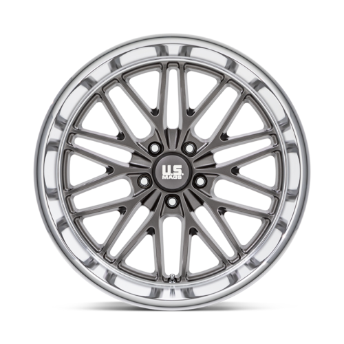 US Mag 1PC U139 Santa Cruz 20x8.5 Inch Anthracite W/ Diamond Cut Lip Alloy Wheel