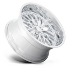 US Mag 1PC U140 SANTA CRUZ 20-Inch Chrome Wheel with 5x127 Bolt Pattern and 78.1mm Center Bore