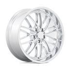 US Mag 1PC U140 Santa Cruz 22x9 Chrome Wheel with 5x127 Bolt Pattern and 78.1mm Center Bore