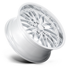 US Mag 1PC U140 Santa Cruz 22x9 Chrome Wheel with 5x127 Bolt Pattern and 78.1mm Center Bore