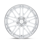 US Mag 1PC U140 Santa Cruz 22x9 Chrome Wheel with 5x127 Bolt Pattern and 78.1mm Center Bore