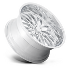 US Mag 1PC U140 Santa Cruz 22x10.5 Chrome Wheel with 5x127 Bolt Pattern