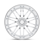 US Mag 1PC U140 Santa Cruz 22x10.5 Chrome Wheel with 5x127 Bolt Pattern