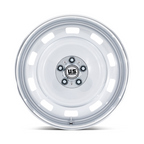 US Mag 1PC Scottsdale 22x10.5 Inch Silver Diamond Cut Lip Wheel with 5x127 Bolt Pattern and 78.10mm Center Bore