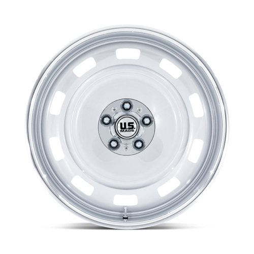 US Mag 1PC Scottsdale 20x8.5 Silver with Diamond Cut Lip - 6x139.7 Bolt Pattern, +1 Offset