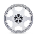 US Mag 1PC UC144 OBS 22x10.5 Polished Wheel with 5x127 Bolt Pattern and +12 Offset