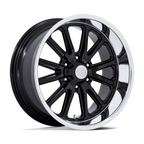 US Mag 1PC UC145 Rambler 6 20x8 Gloss Black with Diamond Cut Lip Wheel