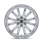 US Mag 1PC UC145 Rambler 6 Chrome 20x8 Wheel with 6x139.7 Bolt Pattern and 1-Inch Offset