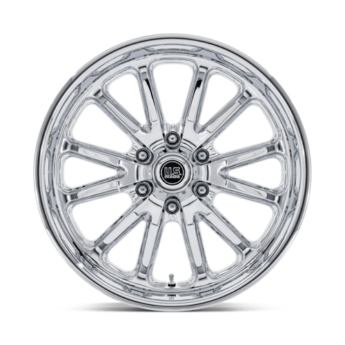 US Mag 1PC UC145 Rambler 6 Chrome 20x8 Wheel with 6x139.7 Bolt Pattern and 1-Inch Offset