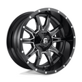 Fuel 1PC Vandal 20x10 -18 Offset Gloss Black Milled Finish with 5x114.3/5x127 Bolt Pattern