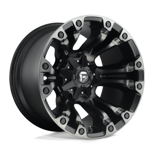 Fuel 1PC Vapor 20x9 Matte Black Gray Tint Wheel with 6x135/6x139.7 Bolt Pattern and +2 Offset
