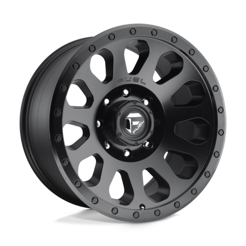 Fuel 1PC Vector 20x10 Matte Black Wheel - Offset -18, 8x165.1 Bolt Pattern