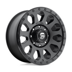 Fuel 1PC Vector 16x8 Matte Black Wheel with 6x139.7 Bolt Pattern and +1 Offset