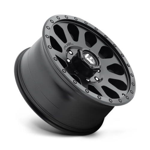 Fuel 1PC Vector 16x8 Matte Black Alloy Wheel with 5x114.3 Bolt Pattern and +20 Offset