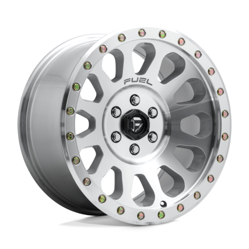Fuel 1PC D647 Vector 17x8.5 Inch Wheel - Offset -6, Diamond Cut Machined Finish