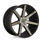 Niche 1PC M150 Verona 19x8.5 Matte Black Machined Wheel with 5x120 Bolt Pattern and +35 Offset