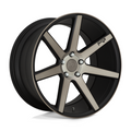 Niche 1PC M150 Verona 19x8.5 Matte Black Machined Wheel with 5x112 Bolt Pattern and 34mm Offset